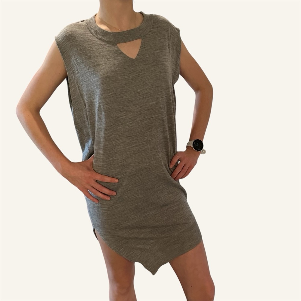 ALEXANDER WANG NWOT Asymmetrical Wool Mini Dress or Long Vest🌸